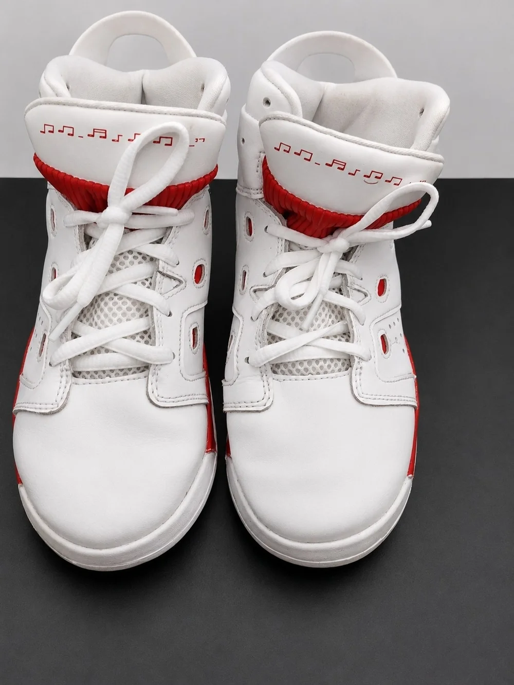 Jordan Kids Mid Top Sneakers White Red